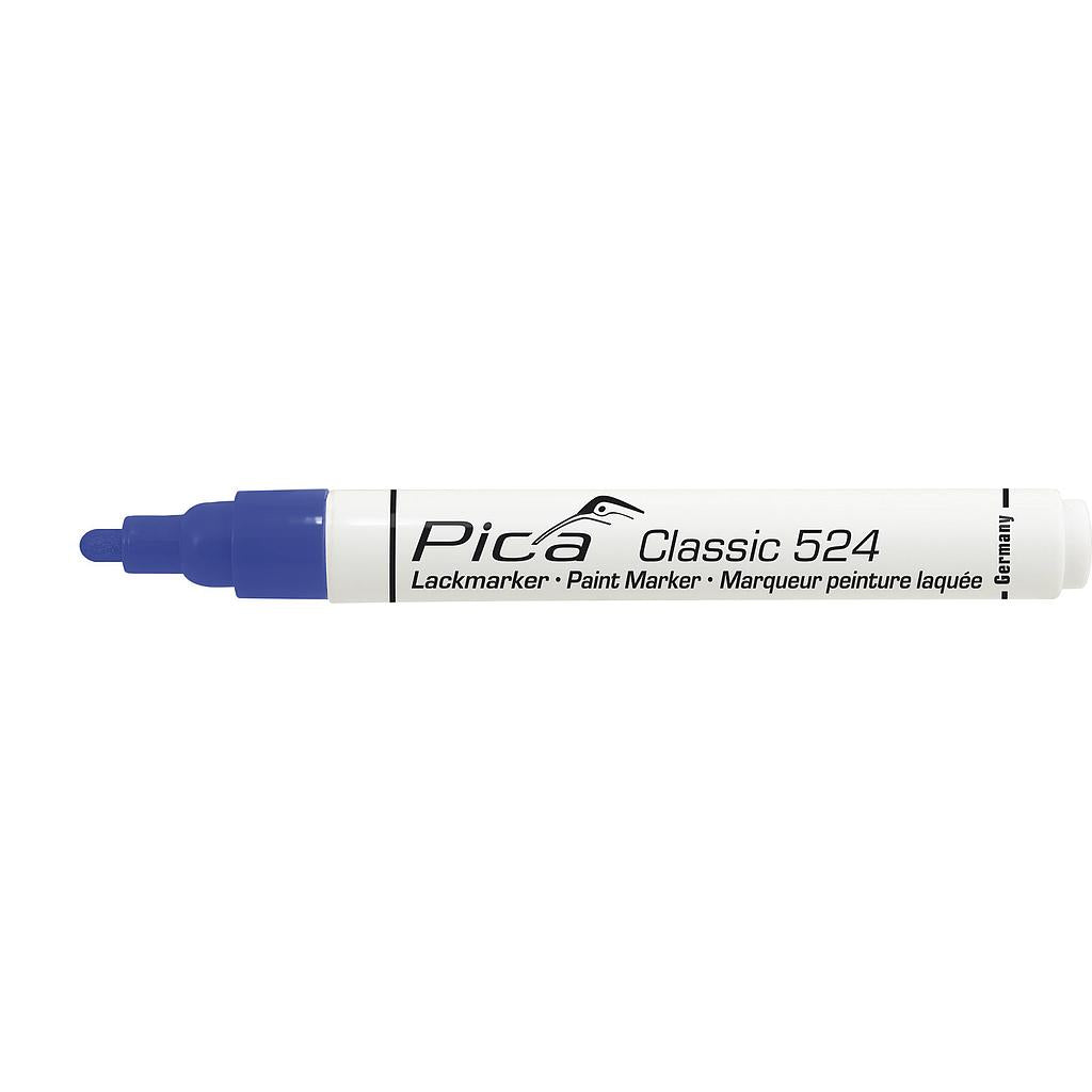 Pica 524/41, Paint-/Industry marker 2-4mm, Round tip, blue
