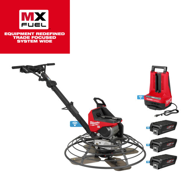 Milwaukee MXF336-3HD, MX FUEL 36in Walk-Behind Trowel Kit