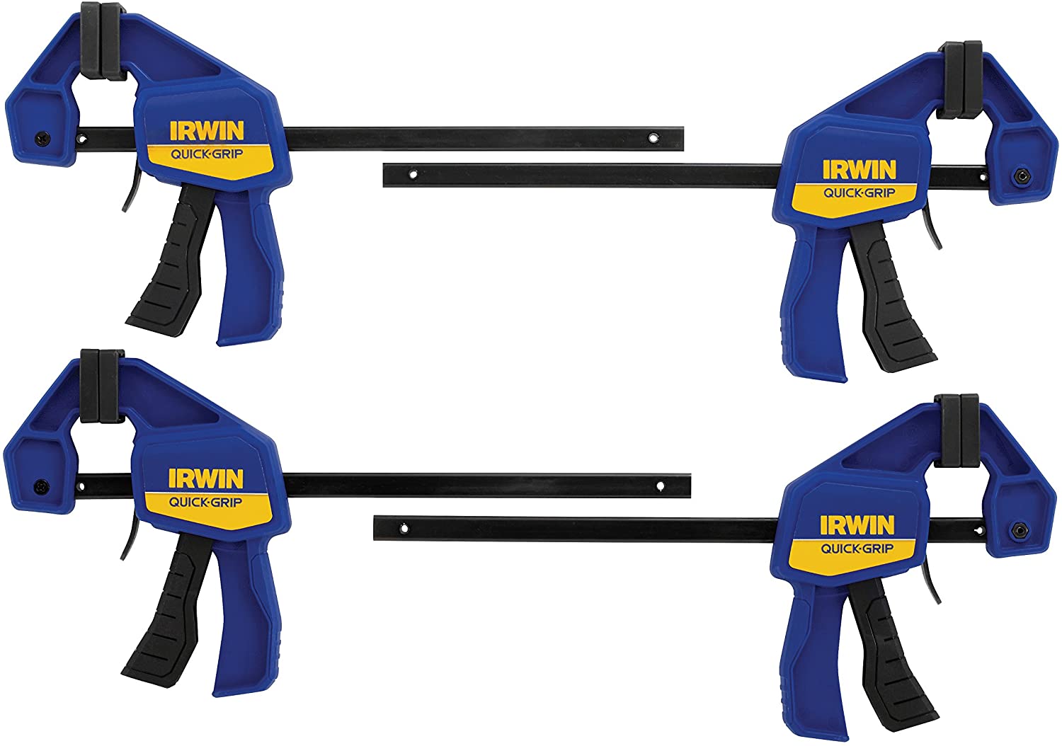 IRWIN 1964758, 6" BAR CLAMP (4/pkg)