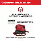 Milwaukee 5317-DE, SDS Max Dust Extraction Attachment