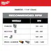 Milwaukee 49-57-8619, 1-1/4" One-Piece Carbide Hole Cutter