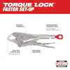 Milwaukee 48-22-3607, MAXBITE LOCKING PLIERS STD 7"