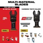 Milwaukee 49-10-9121, 5 PC Oscillating Blade Set