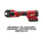 Milwaukee 2674-22C, M18 Short Throw Press Tool Kit with PEX Crimp Jaws