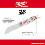 Milwaukee 49-22-1110, SAWZALL General Purpose 10pc Blade Set