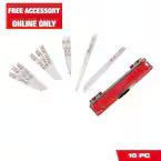 Milwaukee 49-22-1110, SAWZALL General Purpose 10pc Blade Set