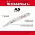 Milwaukee 49-22-1129, 12PC  ULTIMATE DEMOLITION SAWZALL Blade Set