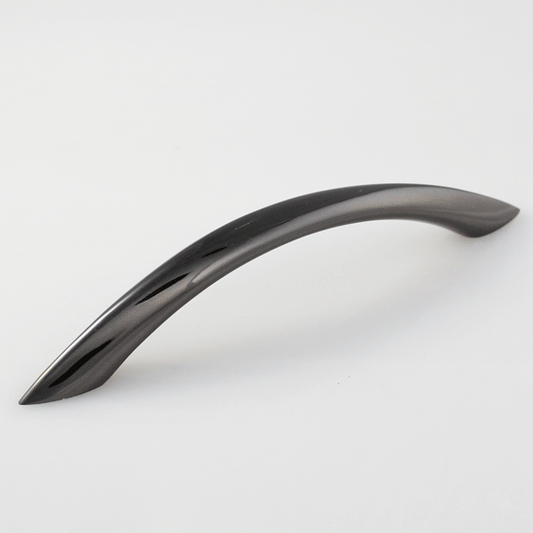Eurofit H-009-128BN, Handle, 128mm, Black Nickel, 25/100 (ARCH)