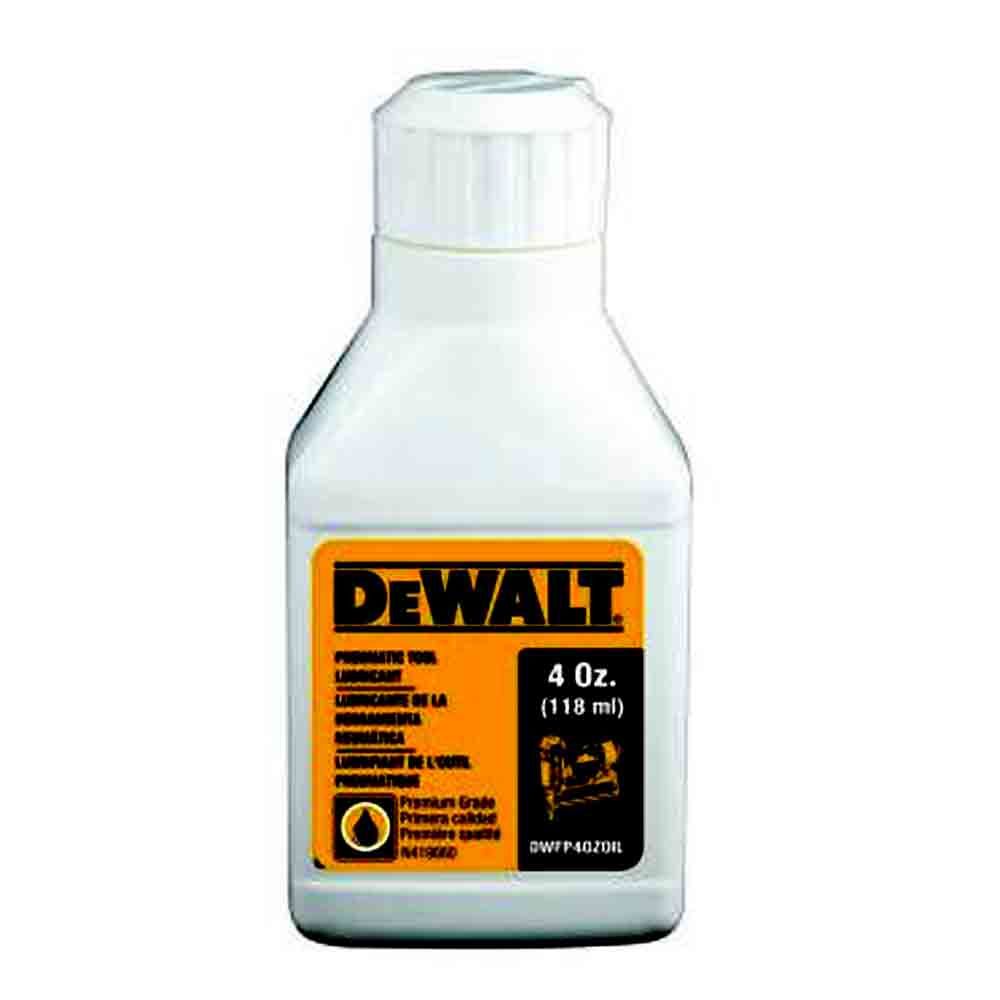 DEWALT DWFP4OZOIL, Premium Grade Pneumatic Tool Oil, 4OZ