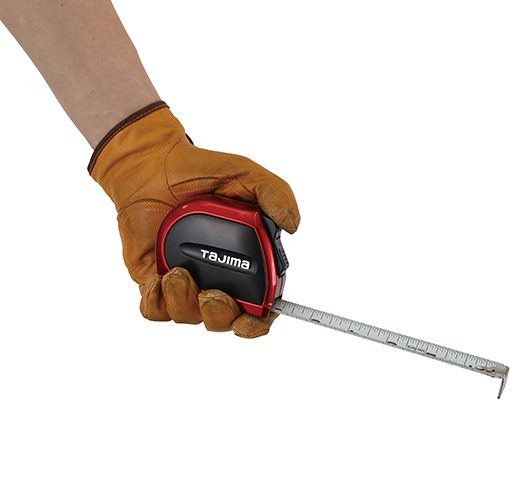 Tajima SS-16BW, SIGMA STOP™  Standard scale 16ft x 1in steel blade and hook