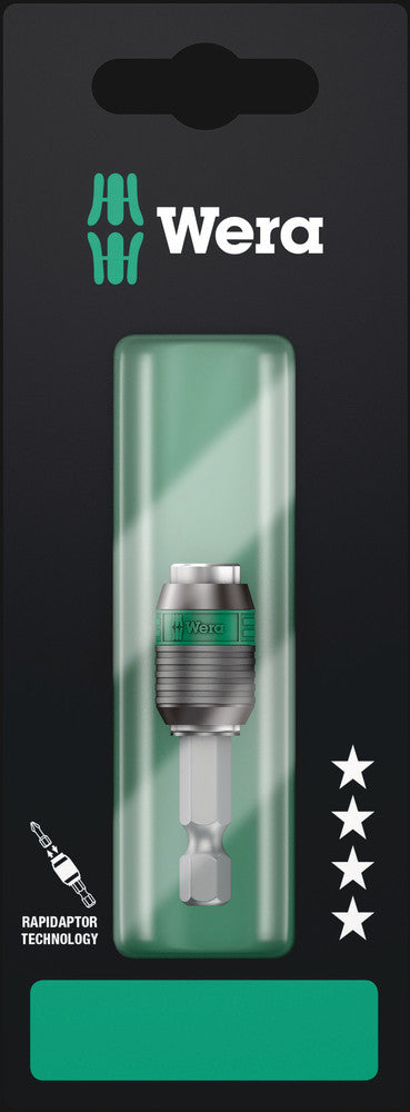 Wera 05073421001, 889/4/1 K SB RAPIDAPTOR UNIVERSAL BIT HOLDER, 1/4" X 50 MM