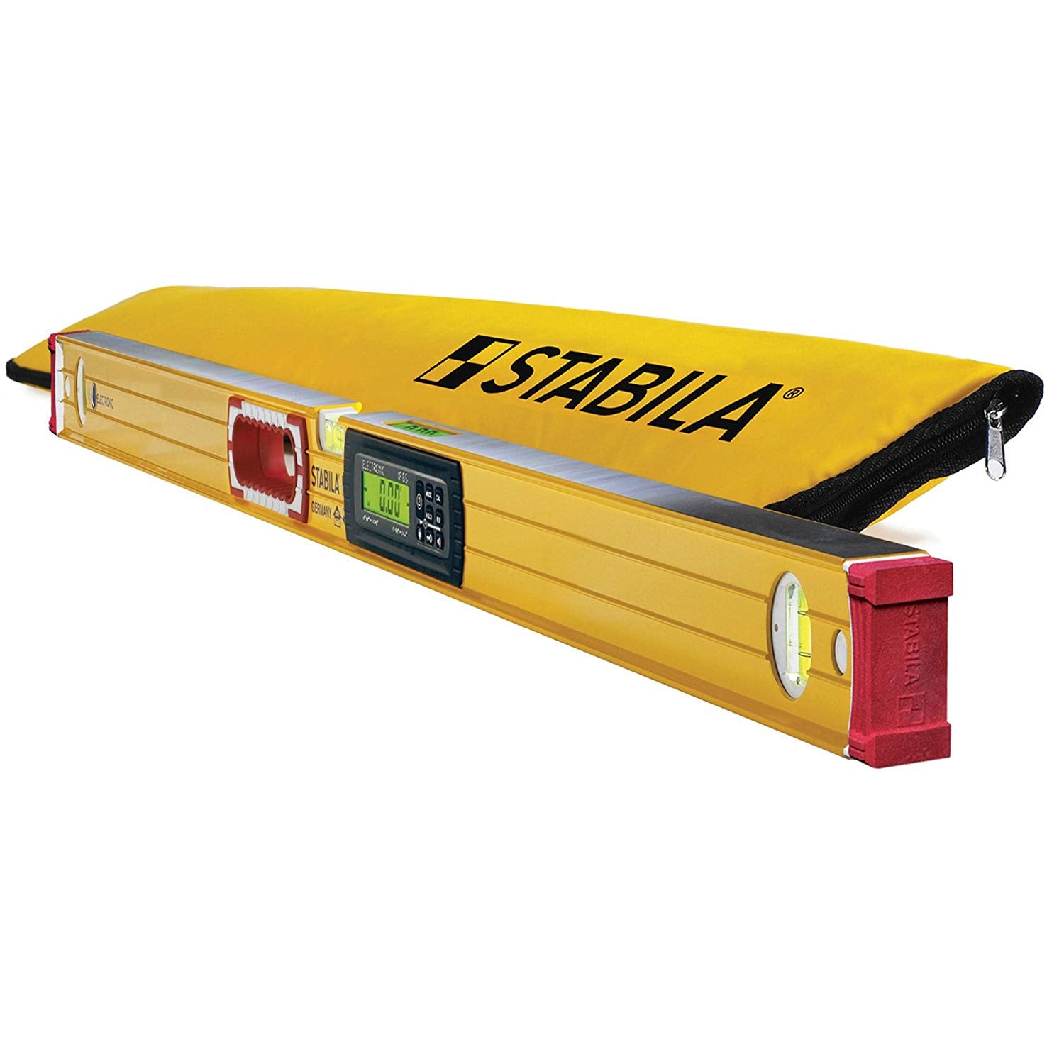 Stabila 36520, 24" IP65 TYPE 96M-2 Magnetic Digital TECH Level w/case