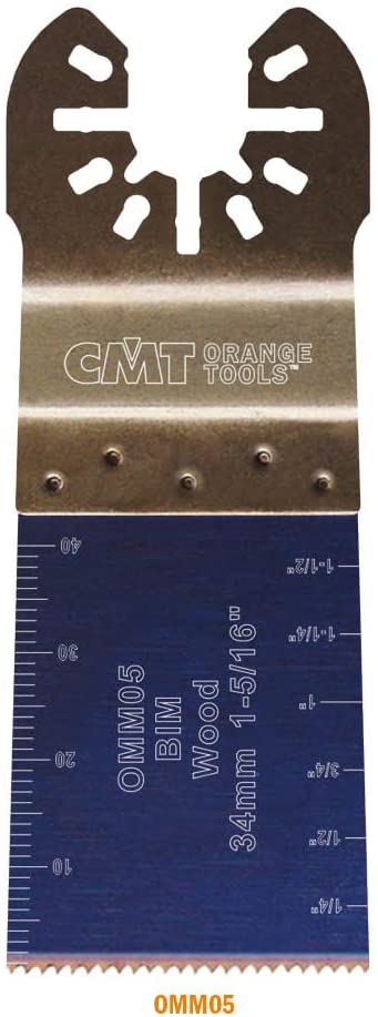 CMT OMM05-X50, 1-3/8" EXTRA-LONG LIFE PLUNGE AND FLUSH-CUT FOR WOOD  (50/pkg)