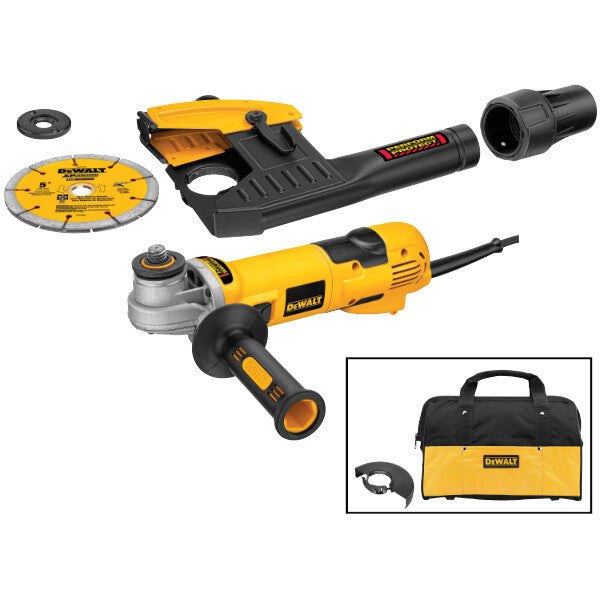 DEWALT DWE46101, 5''/ 6'' Cutting & Tuckpointing Dust Shroud Tool Kit