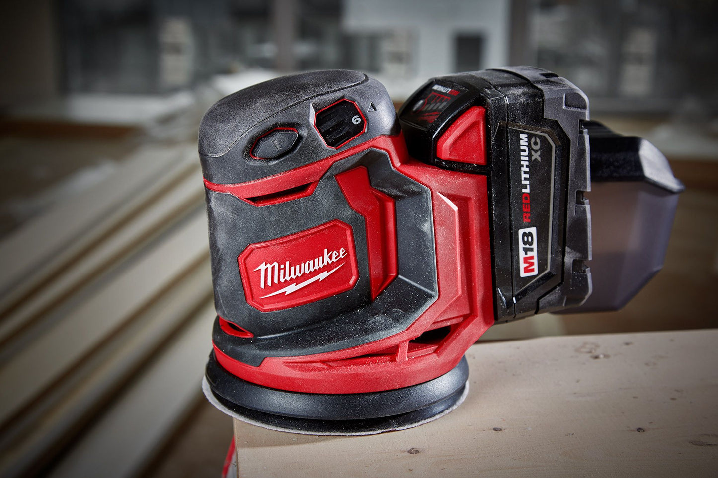 Milwaukee 2648-20, M18 Random Orbit Sander (Tool Only)