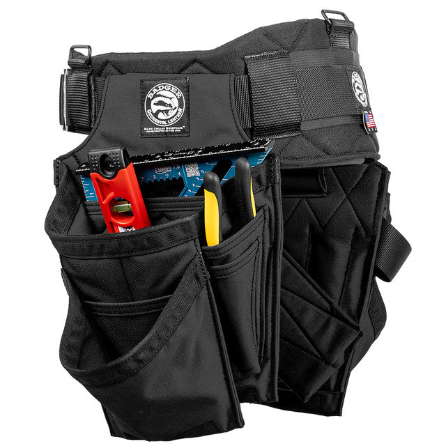 Badger Tool Belts 462130 Trimmer Set - Black