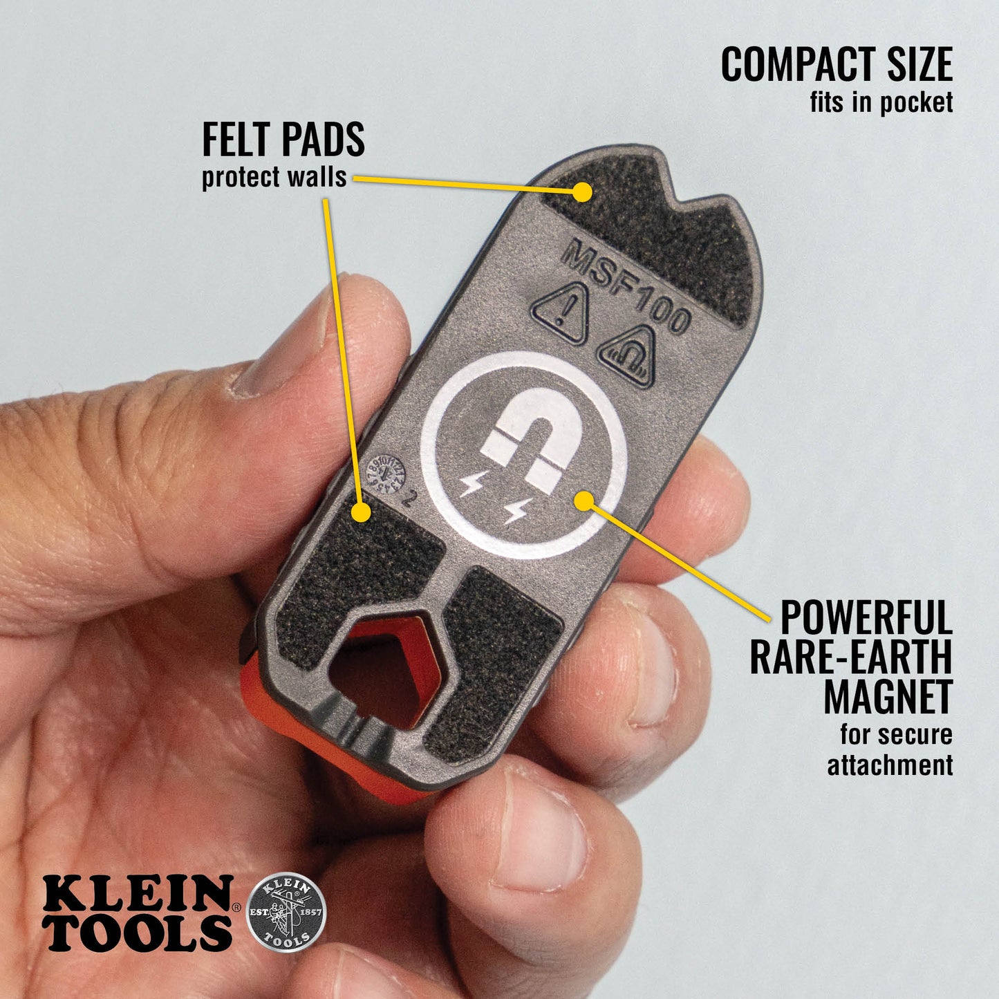 Klein Tools MSF100, Magnetic Stud Finder