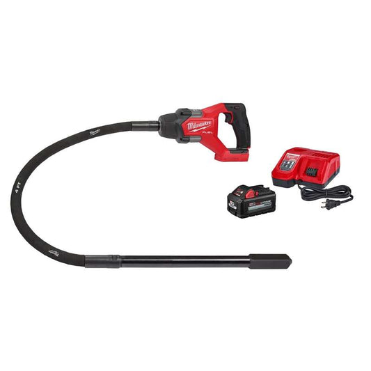 Milwaukee 2910-21, M18 FUEL™ 4' Concrete Pencil Vibrator Kit