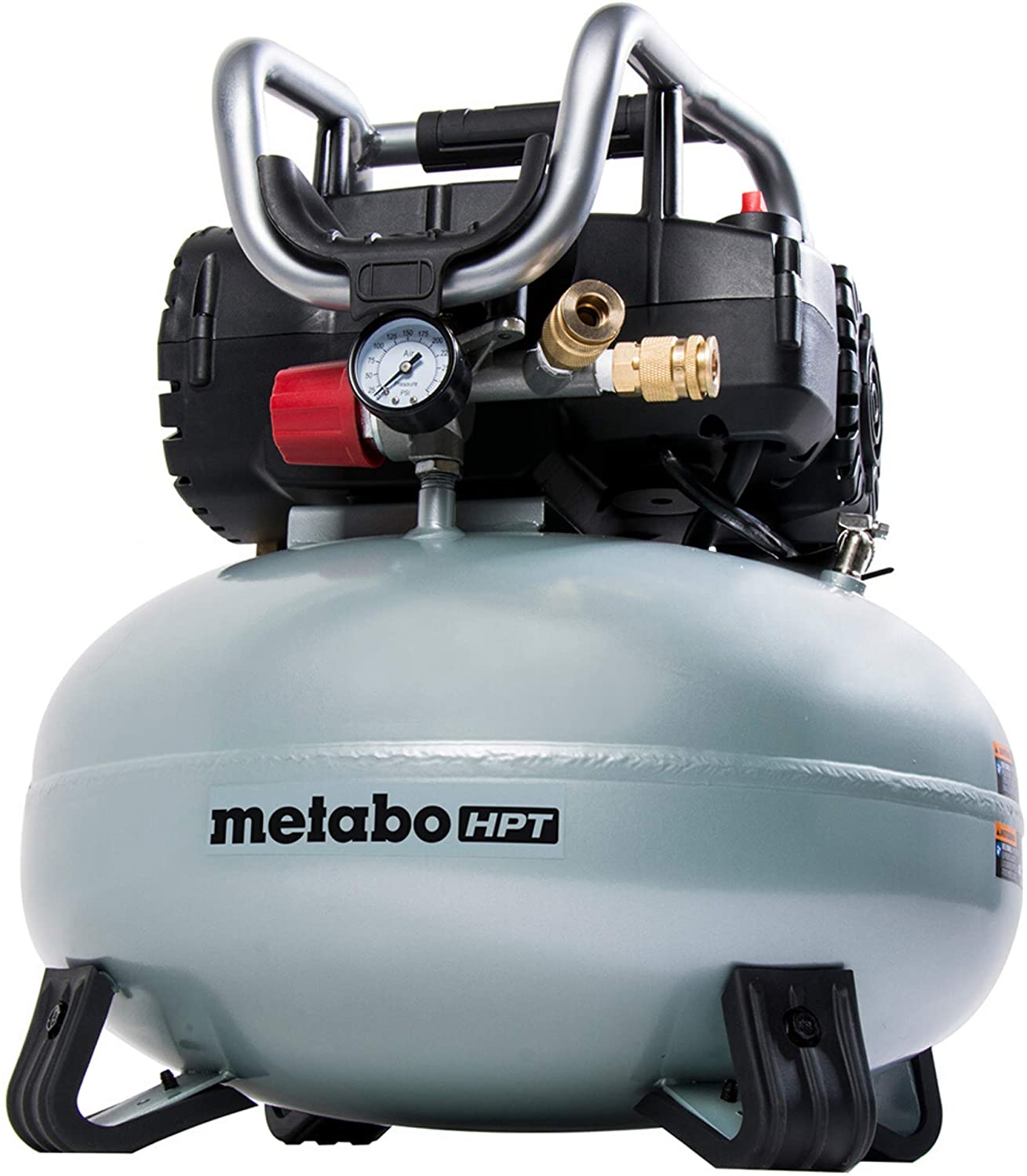 Metabo HPT EC710S, Portable 6-Gallon Oil-Free Pancake Compressor