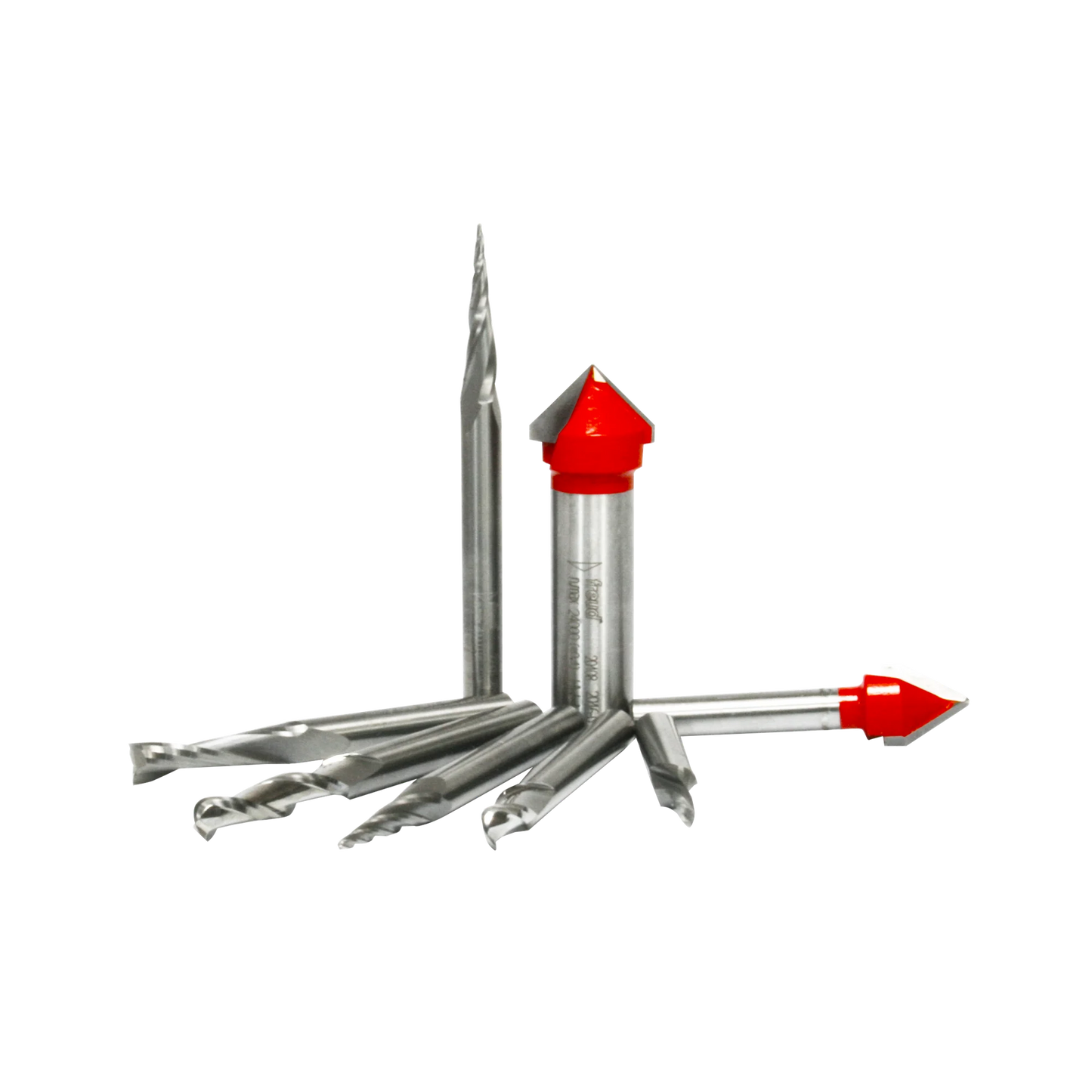 Freud 87-108, 8 Piece CNC Router Bit Signmaking Set