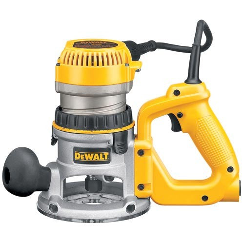 DEWALT DW618D, 2-1/4 HP (maximum motor HP) EVS D-Handle Router with Soft Start