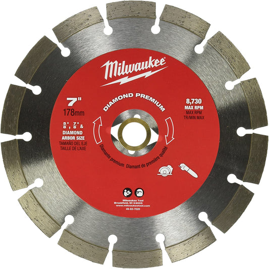 Milwaukee 49-93-7020, 7" x .100 5/8" Segmented Blade