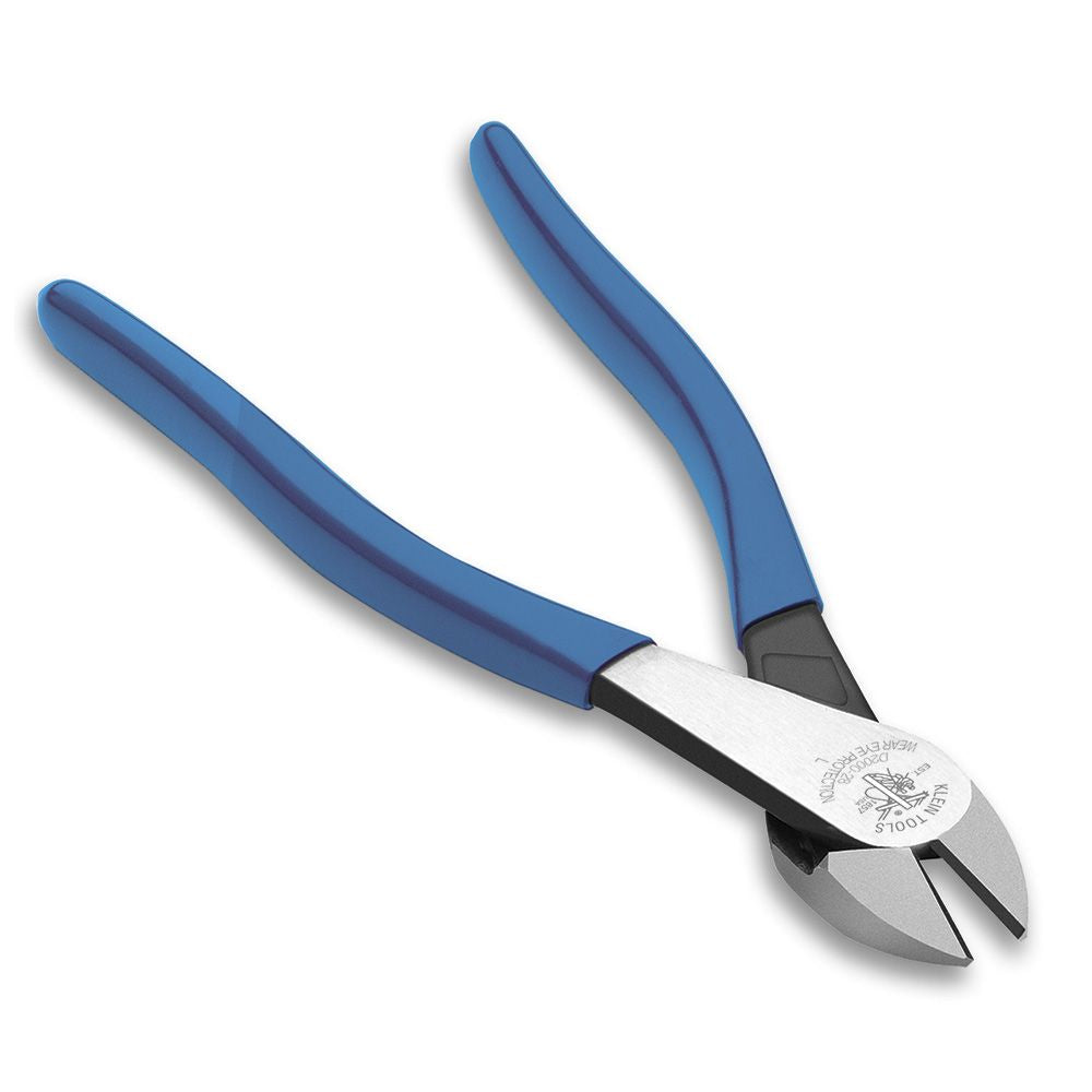 Klein Tools D2000-48, Diagonal Cutting Pliers, Angled Head, 8-Inch