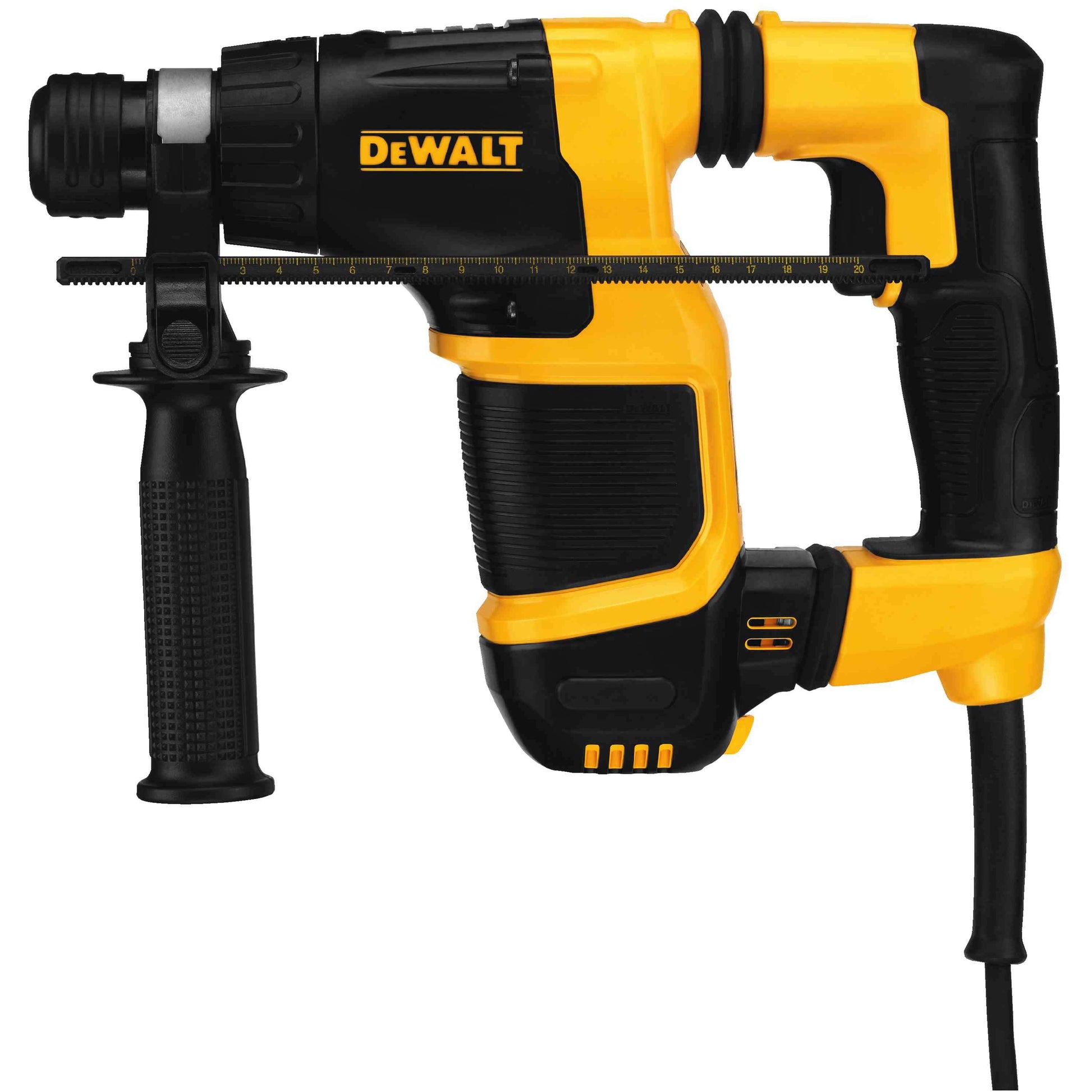 DEWALT D25052K, 3/4'' L-Shape SDS Plus Compact Rotary Hammer Kit