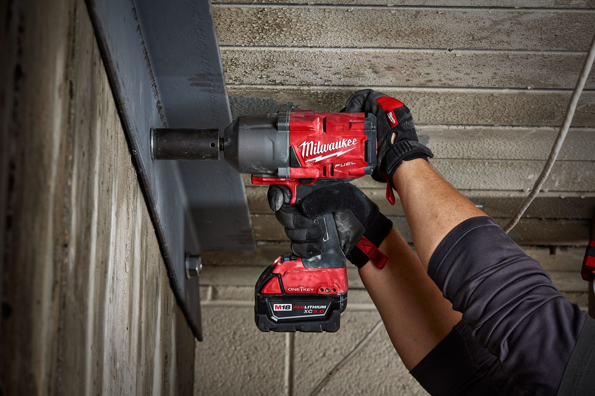 Milwaukee 2863-20, M18 FUEL w/ ONE-KEY High Torque Impact Wrench 1/2" Friction Ring (Tool Only)