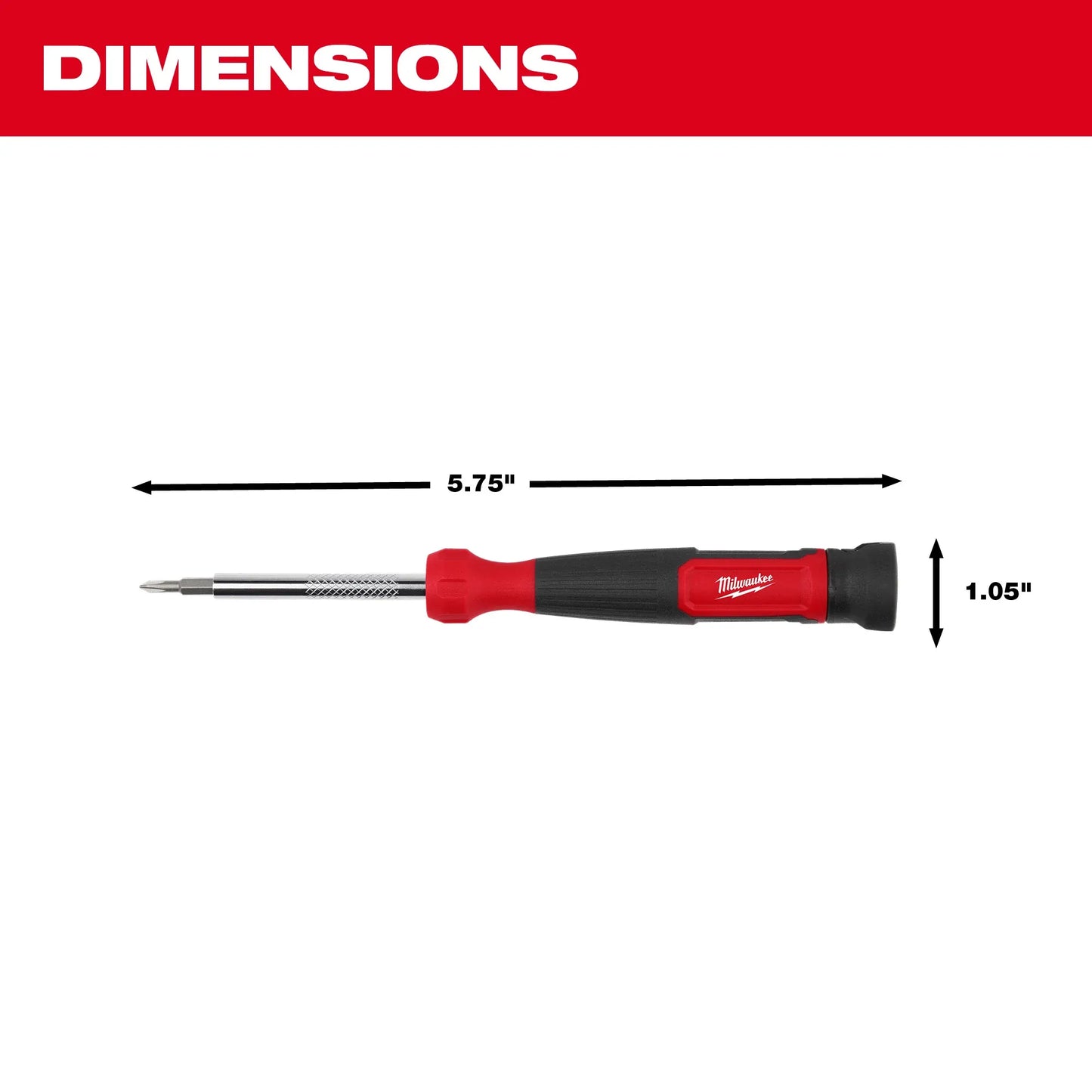 Milwaukee 48-22-2930, 4-in-1 Precision Multi-Bit Driver