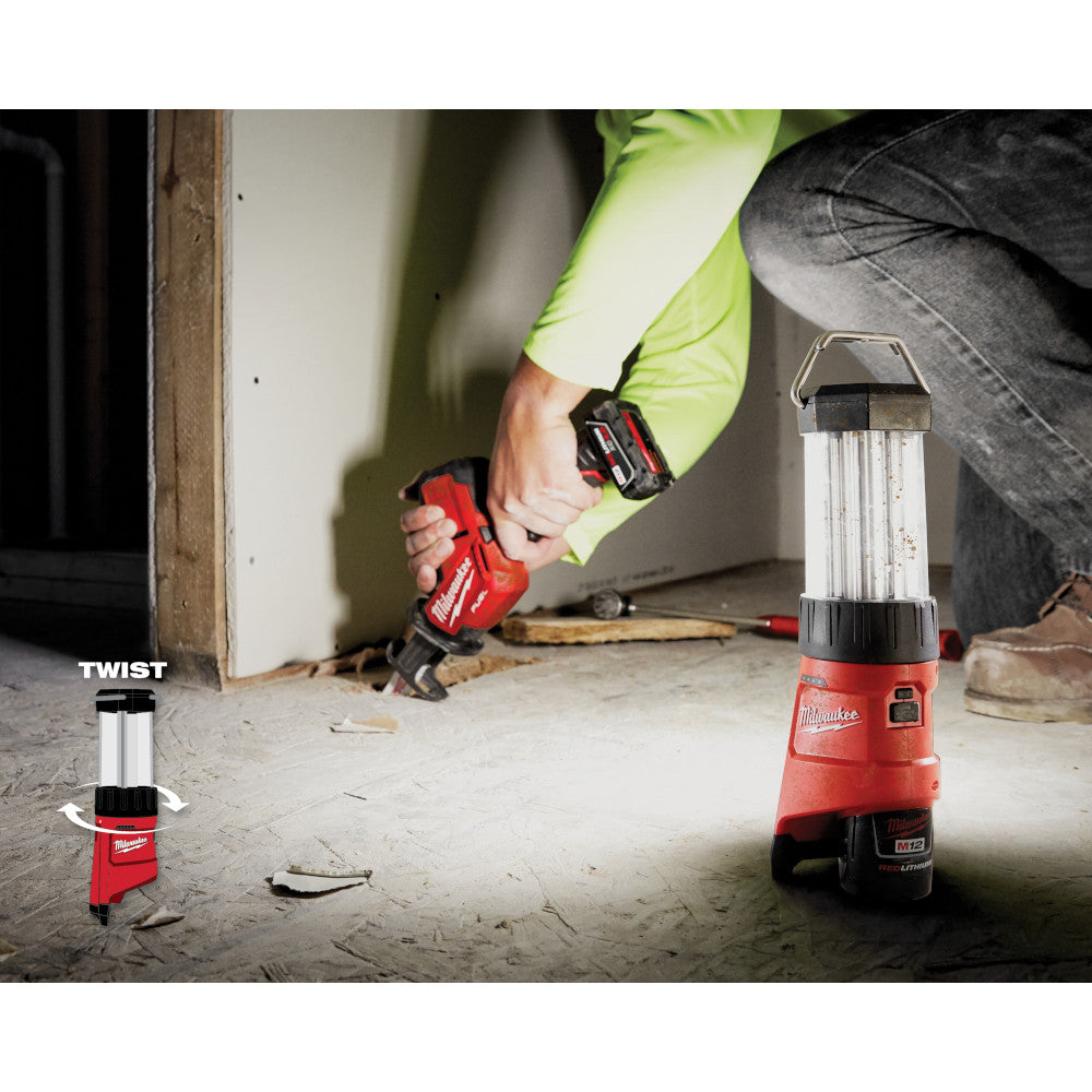 Milwaukee 2362-20, M12 LED Lantern/Flood Light (Tool Only)