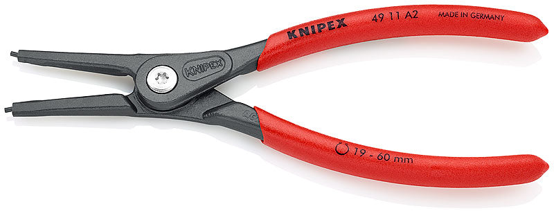 Knipex 49 11 A2 SBA, Precision Circlip "Snap-Ring" Pliers-External Straight-Size 2