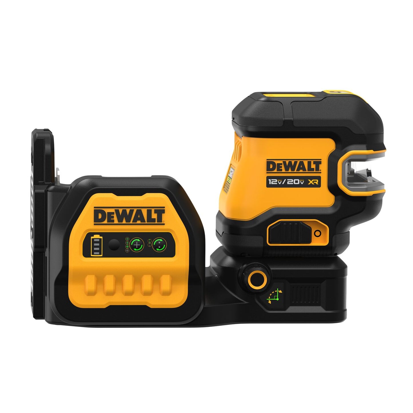 DEWALT DCLE34020GB, 20V MAX Cross Line Green Laser (Tool Only)