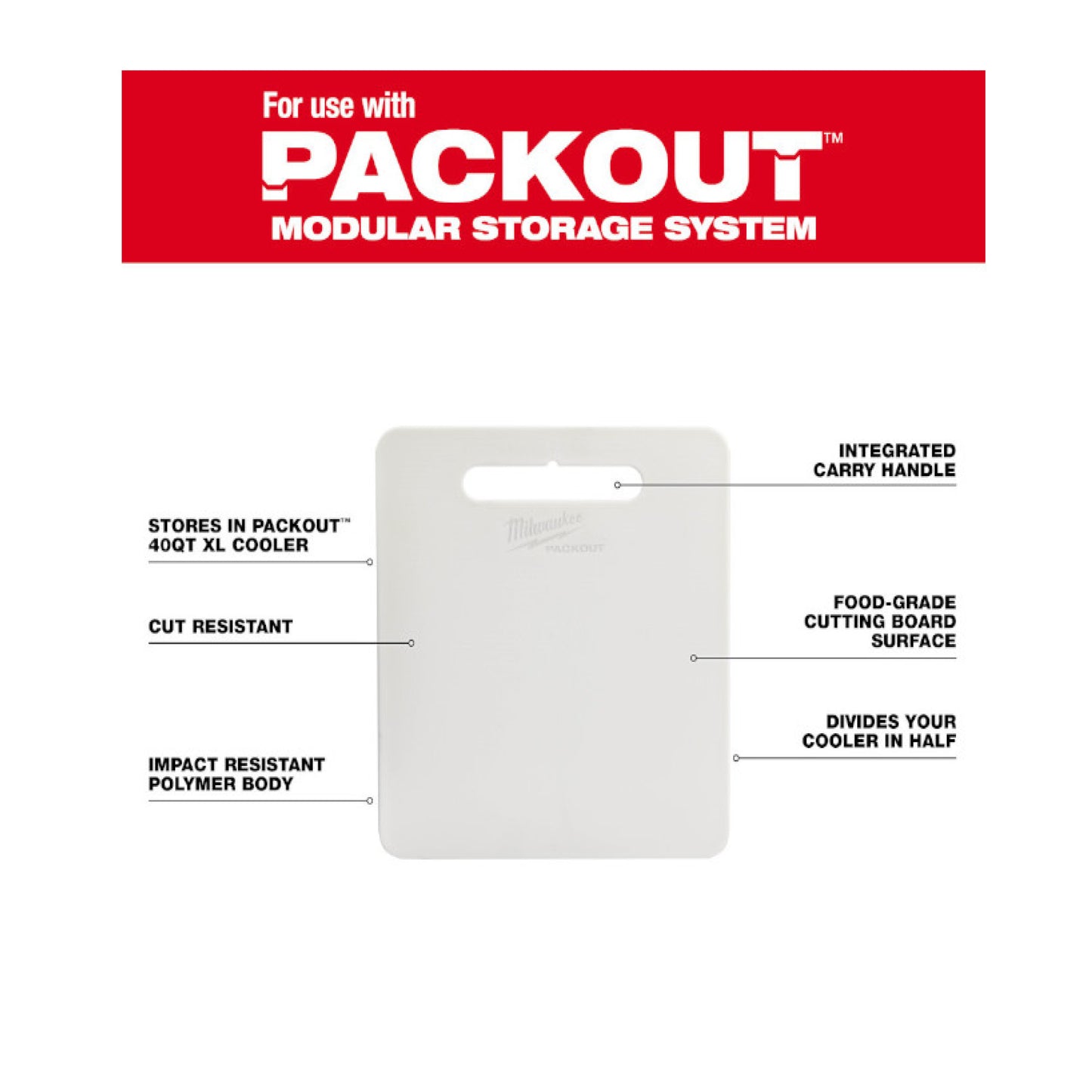 Milwaukee 48-22-8041, Divider for PACKOUT™ XL Cooler