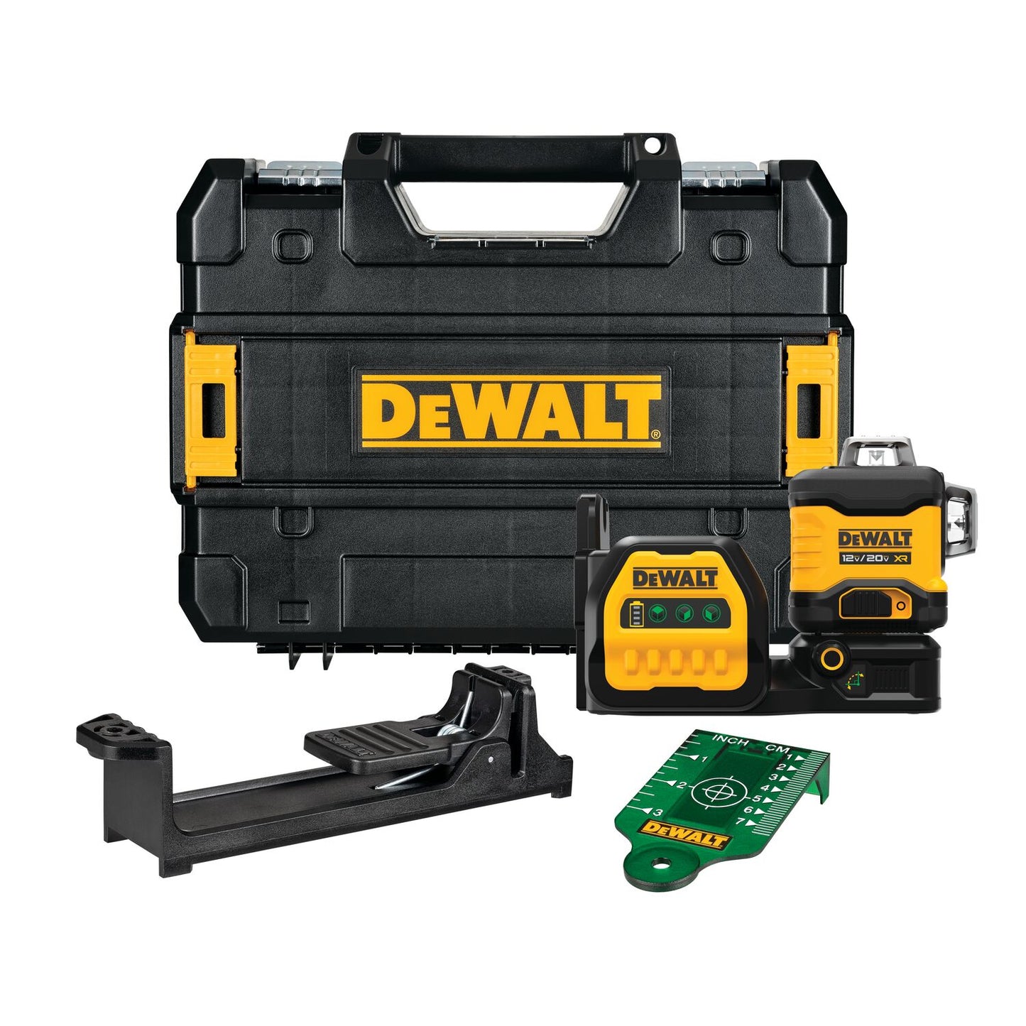 DEWALT DCLE34030GB, 20V MAX 3x 360 Green Line Laser (Tool Only)