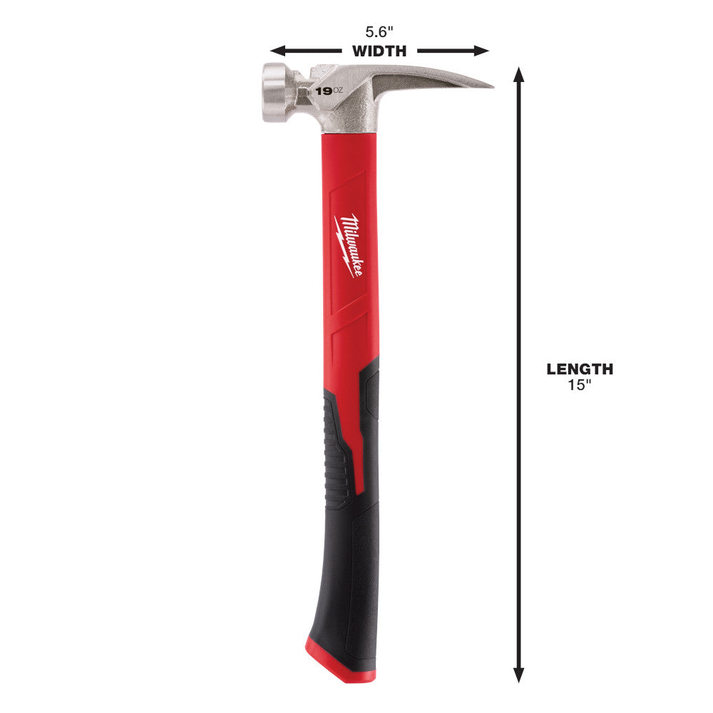 Milwaukee 48-22-9316, 19OZ SM POLY HAMMER