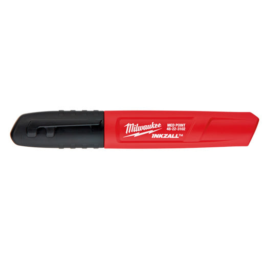 Milwaukee 48-22-3102, Inkzall Black Medium Point Marker (2/pkg)