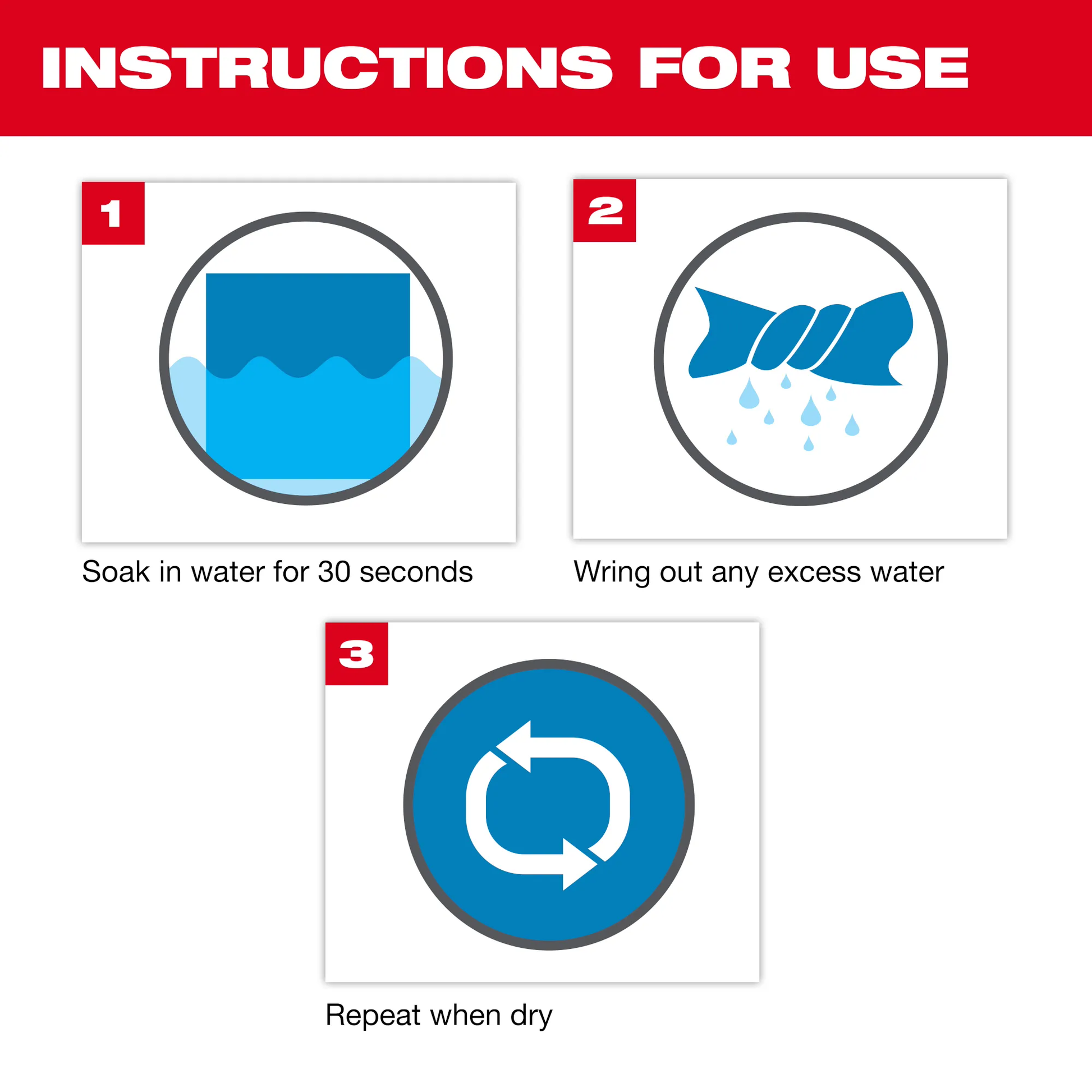 Milwaukee 48-73-4540, Cooling PVA Towel