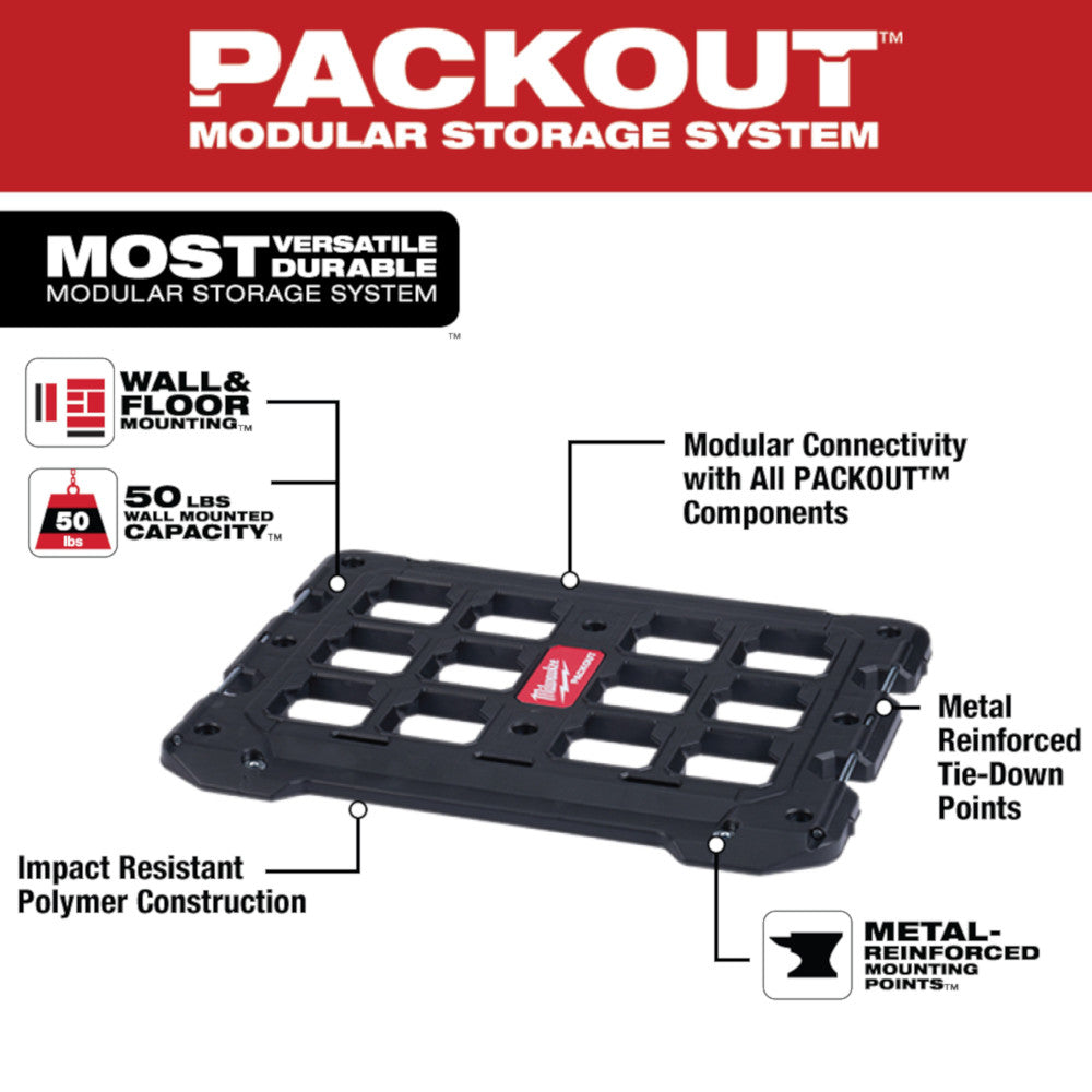 Milwaukee 48-22-8485, PACKOUT Mounting Plate