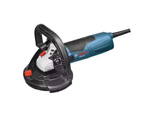 BOSCH CSG15, 5” Concrete Surfacing Grinder - 12.5 Amp w/ Dust Collection Shroud