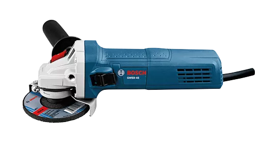 BOSCH GWS9-45, 4-1/2” Angle Grinder - 8.5 Amp w/ Lock-on Slide Switch