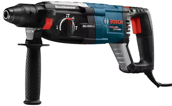 BOSCH GBH2-28L, 1-1/8" SDS-plus® Rotary Hammer w/ Vibration Control & Kick Back