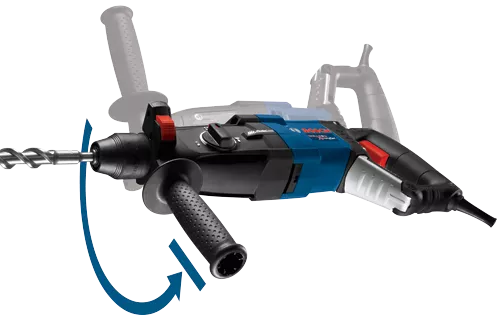 BOSCH GBH2-28L, 1-1/8" SDS-plus® Rotary Hammer w/ Vibration Control & Kick Back