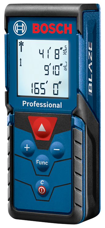 BOSCH GLM165-40, BLAZE™ Pro 165 Ft. Laser Measure