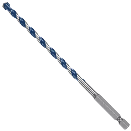 BOSCH HCBG06T, 1/4" x 6" BlueGranite Turbo™ Carbide Hammer Drill Bit