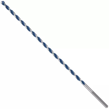 BOSCH HCBG07T, 1/4" x 10" BlueGranite Turbo™ Carbide Hammer Drill Bit