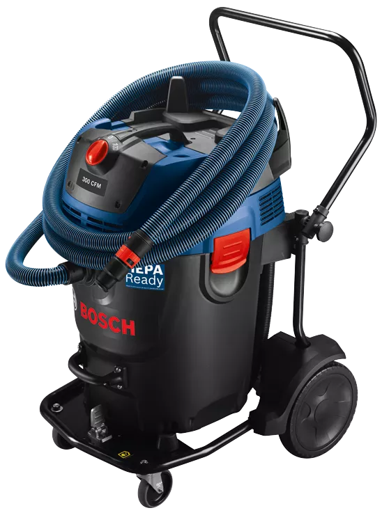 BOSCH GAS20-17AH, 17-Gallon 300-CFM Dust Extractor with Auto Filter Clean and HEPA Filter