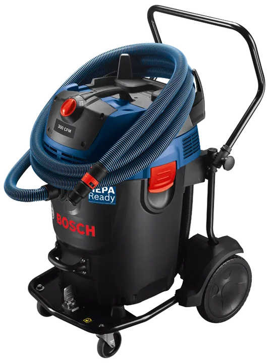 BOSCH GAS20-17AH, 17-Gallon 300-CFM Dust Extractor with Auto Filter Clean and HEPA Filter