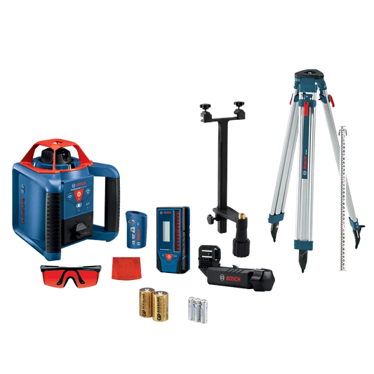 BOSCH GRL900-20HVK, REVOLVE900 Self-Leveling Horizontal/Vertical Rotary Laser Kit