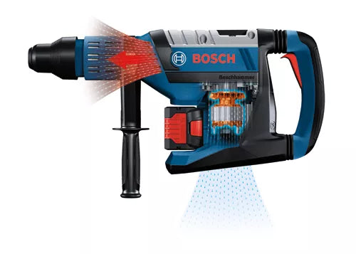 BOSCH GBH18V-45CK24, 18V PROFACTOR 1-7/8" SDS-max Rotary Hammer w/ (2) 8.0 Ah CORE Performance Batteries